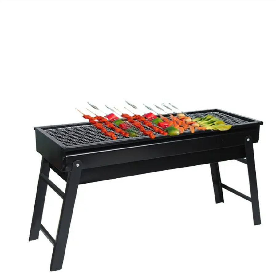 Folding Charcoal Barbecue Grill