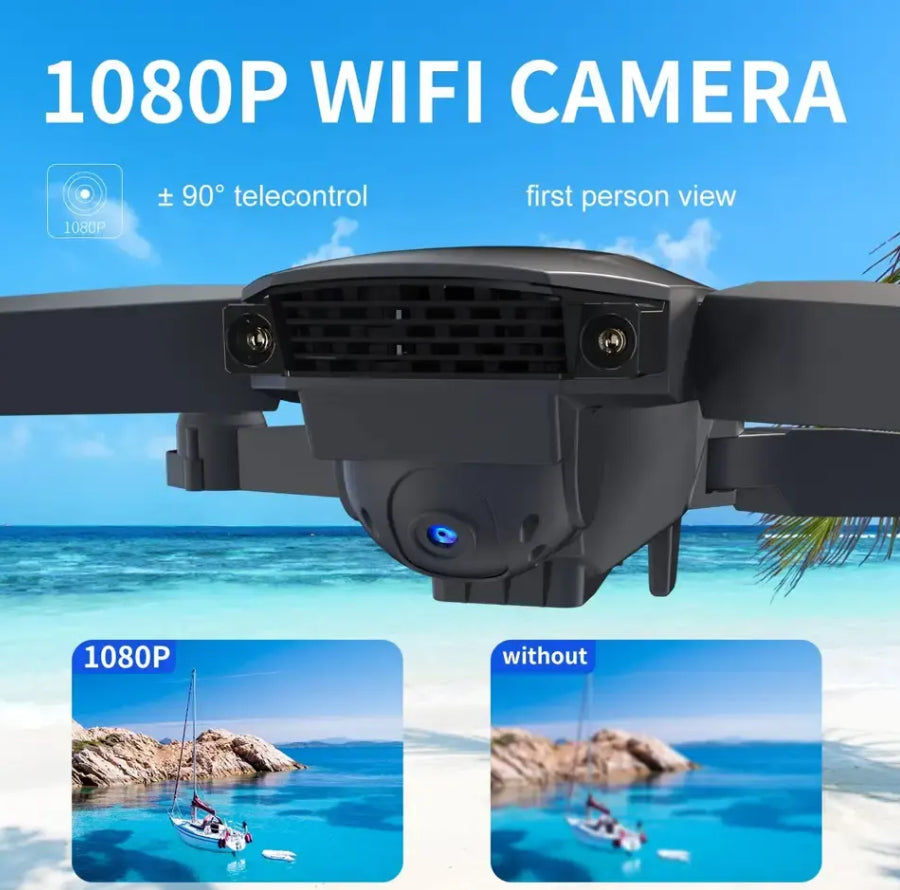 Foldable Quadcopter Mini Drone With 4K Camera